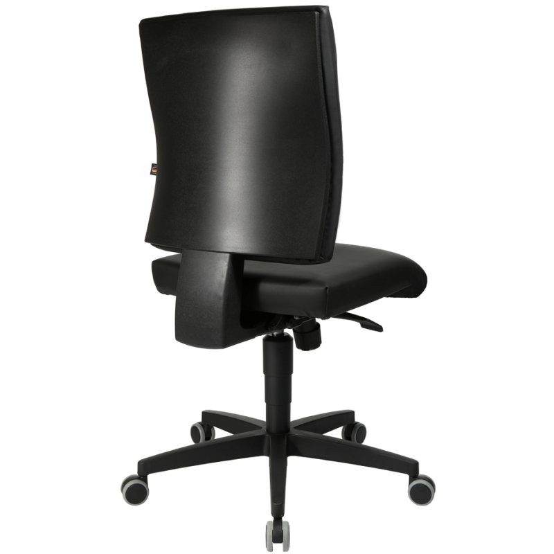 Topstar Lightstar 10 bureaustoel, kunstleder, zwart, 110 kg